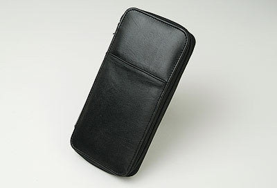 Black 8 Shear Zippered Case with Mesh Pouch