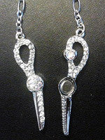 Scissor Jeweled Necklaces for Stylists